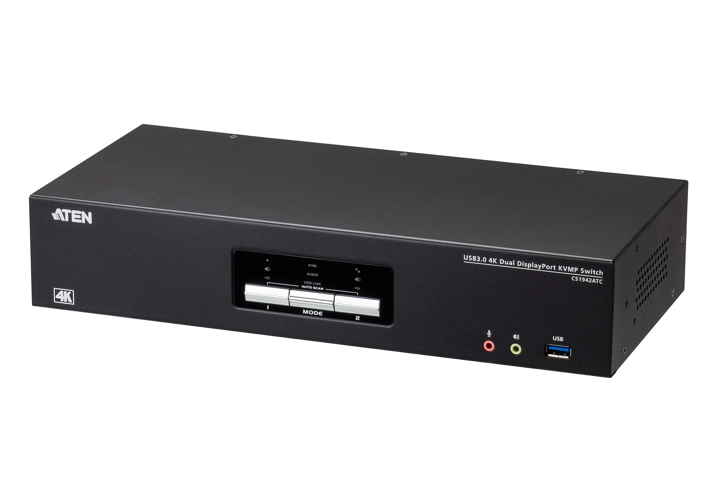ATEN CS1942ATC – Switch KVMP DisplayPort 2 cổng 4K cho ATC hai màn hình