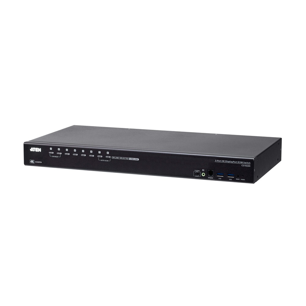 ATEN CS19208 – Switch KVM DisplayPort 8 Cổng 4K USB 3.0